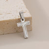 Pendant Accessories Women's Fresh And Sweet Stainless Steel With White Shell And English Letters