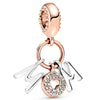 Pendant Beaded Bracelet Metal Totem Electroplating Original Design