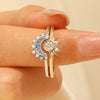 Pendant Bracelet Copper Geometric Diamond Set Jewelry For Women