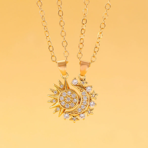 Pendant Bracelet Copper Geometric Diamond Set Jewelry For Women