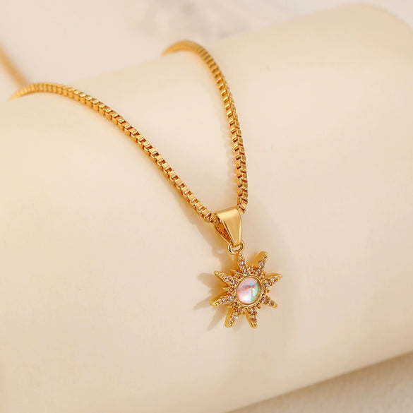 Pendant Bracelet Copper Geometric Diamond Set Jewelry For Women
