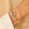Pendant Bracelet Copper Geometric Diamond Set Jewelry For Women
