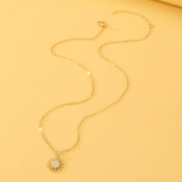Pendant Bracelet Copper Geometric Diamond Set Jewelry For Women