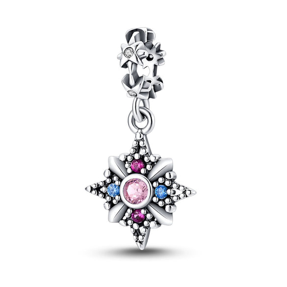 Pendant Bracelet Copper Silver Plated Dripping Oil Romantic Starlight Style