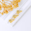Pendant Buckle Head Diy Accessories Copper Plum Blossom Micro Inlay Zircon Diamond Electroplated Allmatch Geometric Style