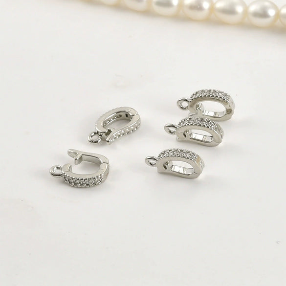 Pendant Buckle Jewelry Accessories Copper Electroplated For Bracelet And Necklace