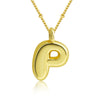 Pendant Clavicle Chain Copper Electroplating Letter Pattern