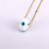 Pendant Clavicle Chain Copper Mixed Gem Inlay Geometric Hiphop Style Electroplating Unisex