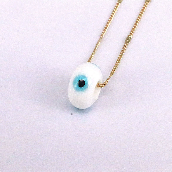 Pendant Clavicle Chain Copper Mixed Gem Inlay Geometric Hiphop Style Electroplating Unisex