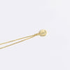Pendant Clavicle Chain Necklace Mixed Gemstone Setting Copper Disc Shape English Letters Style Electroplating For Women