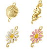 Pendant Copper Fashion Animal Zodiac Flower Dripping Oil Design