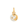 Pendant Copper Goldplated Geometric Diamond Minimalist Women's