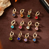 Pendant Copper Goldplated Geometric Diamond Minimalist Women's