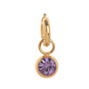 Pendant Copper Goldplated Geometric Diamond Minimalist Women's