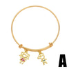 Pendant Couple Bracelet Copper Zircon With Cartoon Characters For Boys And Girls