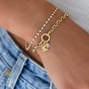 Pendant Diy Accessories Necklace Bracelet Copper Geometric Gold Plated