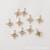 Pendant Earrings Necklace Accessories Copper 14K Gold Plated Meteor Star Design