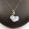 Pendant Freshwater Pearl Copper Alien Shape Classic Minimalist Style
