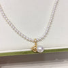 Pendant Freshwater Pearl Copper Round Gourd Baroque Candy Wrinkle Aurora Style
