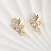 Pendant Jewelry Accessories Copper Electroplated Fairy Butterfly Flower Water Drop Zircon Hand Made