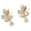Pendant Jewelry Accessories Copper Electroplated Fairy Butterfly Flower Water Drop Zircon Hand Made