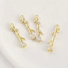 Pendant Jewelry Accessories Copper Inlaid Zircon Electroplated