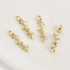 Pendant Jewelry Accessories Copper Inlaid Zircon Electroplated