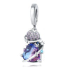 Pendant Jewelry Accessories 925 Sterling Silver Heart Shaped Infinite Eternal Love Dripping Oil Design