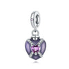 Pendant Jewelry Accessories 925 Sterling Silver Heart Shaped Infinite Eternal Love Dripping Oil Design