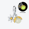 Pendant Jewelry Accessories 925 Sterling Silver Luminous Firefly Beaded Dripping Oil Original Design