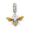 Pendant Jewelry Accessories 925 Sterling Silver Luminous Firefly Beaded Dripping Oil Original Design
