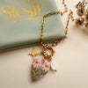 Pendant Jewelry Copper Bow Shape Electroplated Colorful Series Women