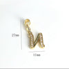 Pendant Jewelry Copper Gold Inlaid Letter Style Accessories