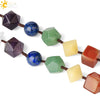 Pendant Jewelry Crystal Ore Gravel Tassel Different Shape Rhombic Round Square Cut Weaving