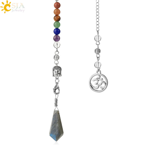 Pendant Jewelry Crystal Semi Precious Stone Geometric Minimalist Style