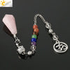 Pendant Jewelry Crystal Semi Precious Stone Geometric Minimalist Style