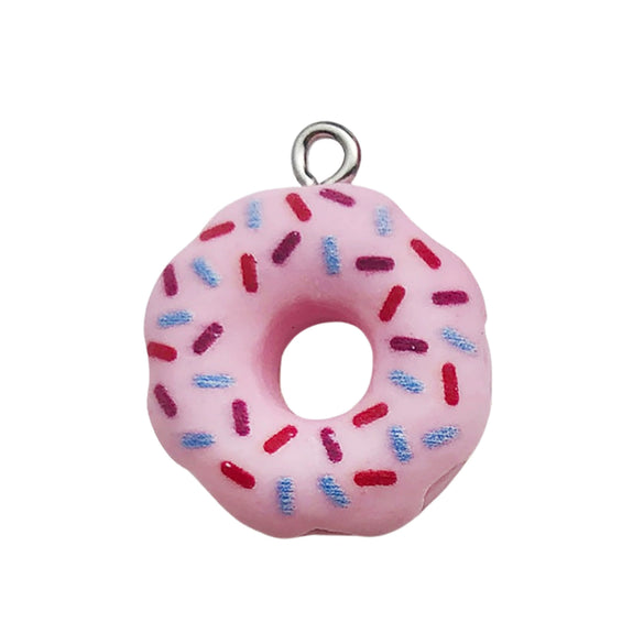 Pendant Jewelry Diy Accessories Plastic Resin Minimalist Glue Round Donut