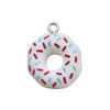 Pendant Jewelry Diy Accessories Plastic Resin Minimalist Glue Round Donut