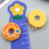Pendant Jewelry Diy Accessories Plastic Resin Minimalist Glue Round Donut