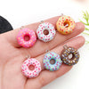 Pendant Jewelry Diy Accessories Plastic Resin Minimalist Glue Round Donut