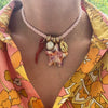Pendant Jewelry Plastic Resin Animal Zodiac Starfish Electroplating Women's Necklace Accessories