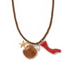 Pendant Jewelry Plastic Resin Animal Zodiac Starfish Electroplating Women's Necklace Accessories