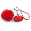 Pendant Keychain Twopiece Set Artificial Leather Creative Design