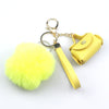 Pendant Keychain Twopiece Set Artificial Leather Creative Design
