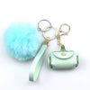 Pendant Keychain Twopiece Set Artificial Leather Creative Design