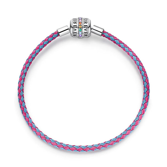 Pendant Leather Rope Bracelet Shell Fourleaf Clover Copper Silver Plated Electroplated Original Design Animal Style For Women