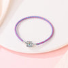 Pendant Leather Rope Bracelet Shell Fourleaf Clover Copper Silver Plated Electroplated Original Design Animal Style For Women