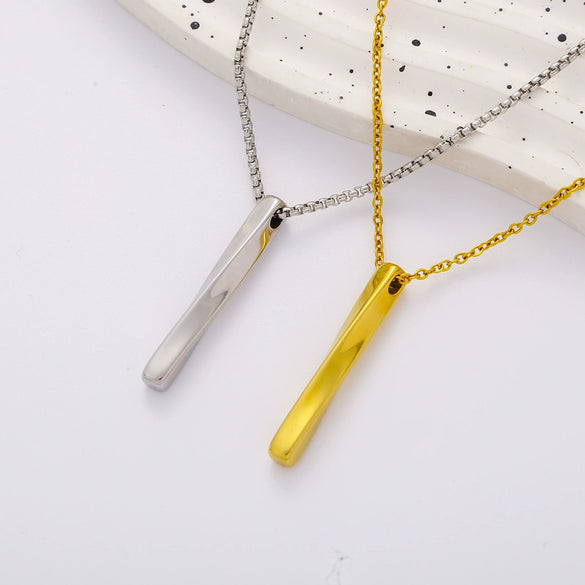 Pendant M?bius Twisted Stainless Steel Vacuum Plated Colorpreserving Unisex