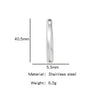 Pendant M?bius Twisted Stainless Steel Vacuum Plated Colorpreserving Unisex