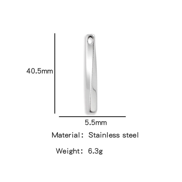 Pendant M?bius Twisted Stainless Steel Vacuum Plated Colorpreserving Unisex